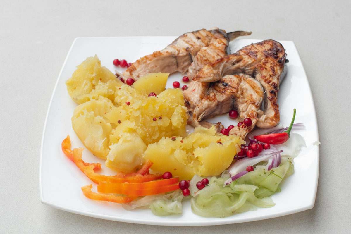 Yaourt grecque nature avec fruits